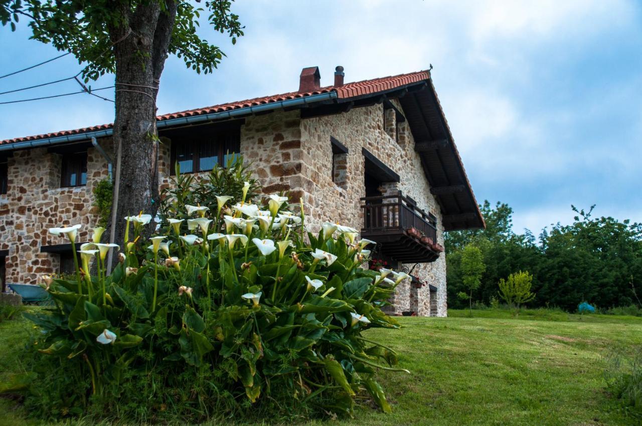 Apartamentos Rurales Larrago Busturia Exteriér fotografie