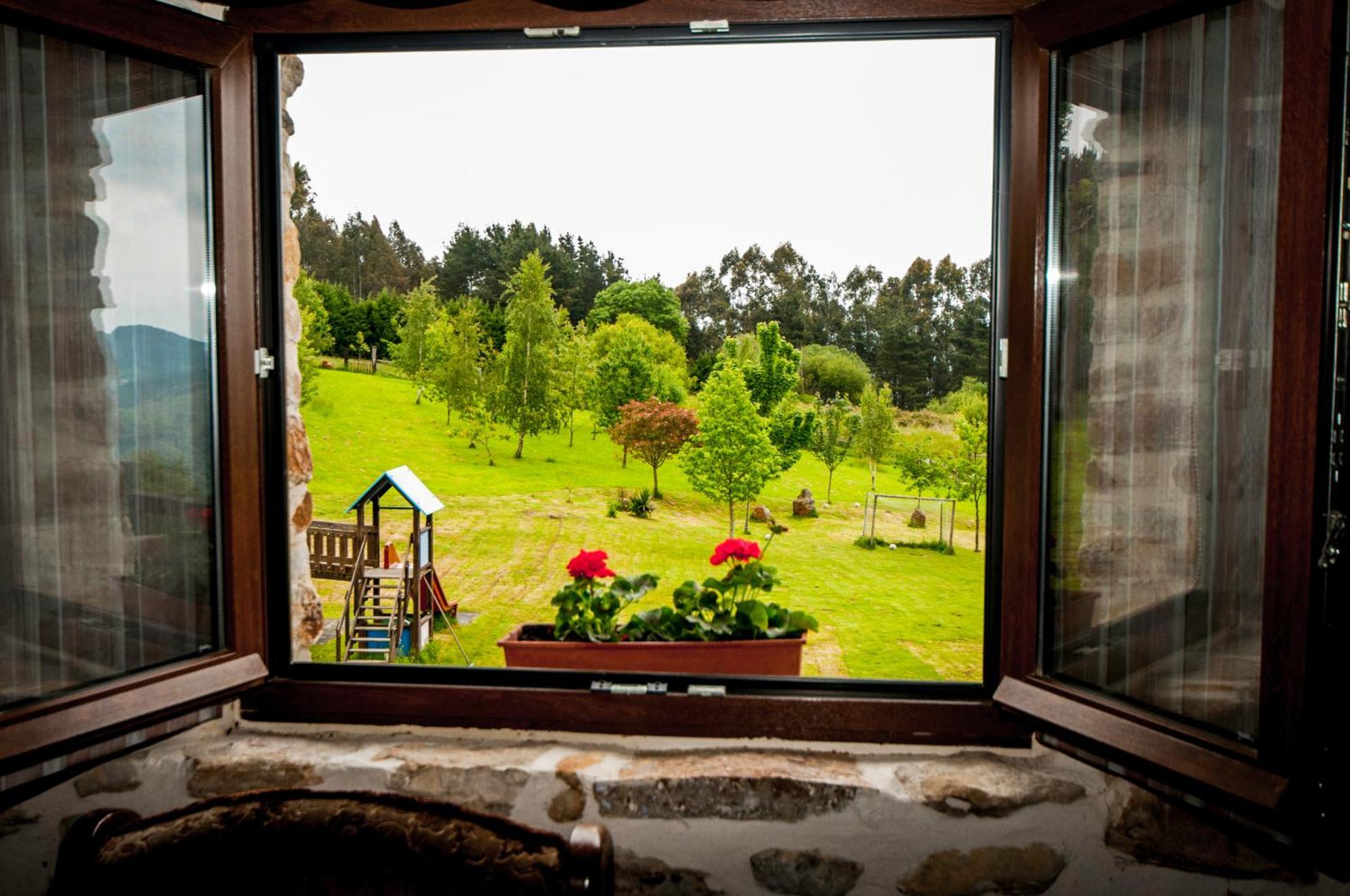 Apartamentos Rurales Larrago Busturia Exteriér fotografie